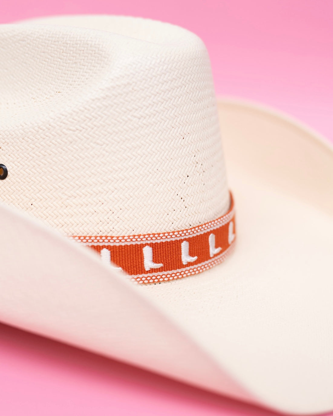 Burnt Orange Boots Hat Band