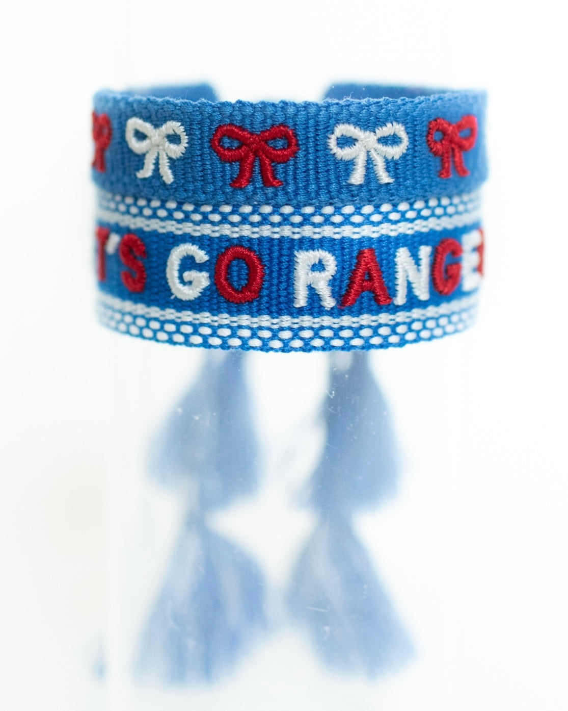 Let’s Go Rangers Bow Stack