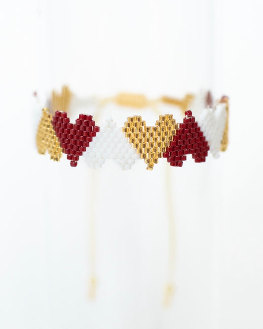 The Maroon, White, and Gold Claire