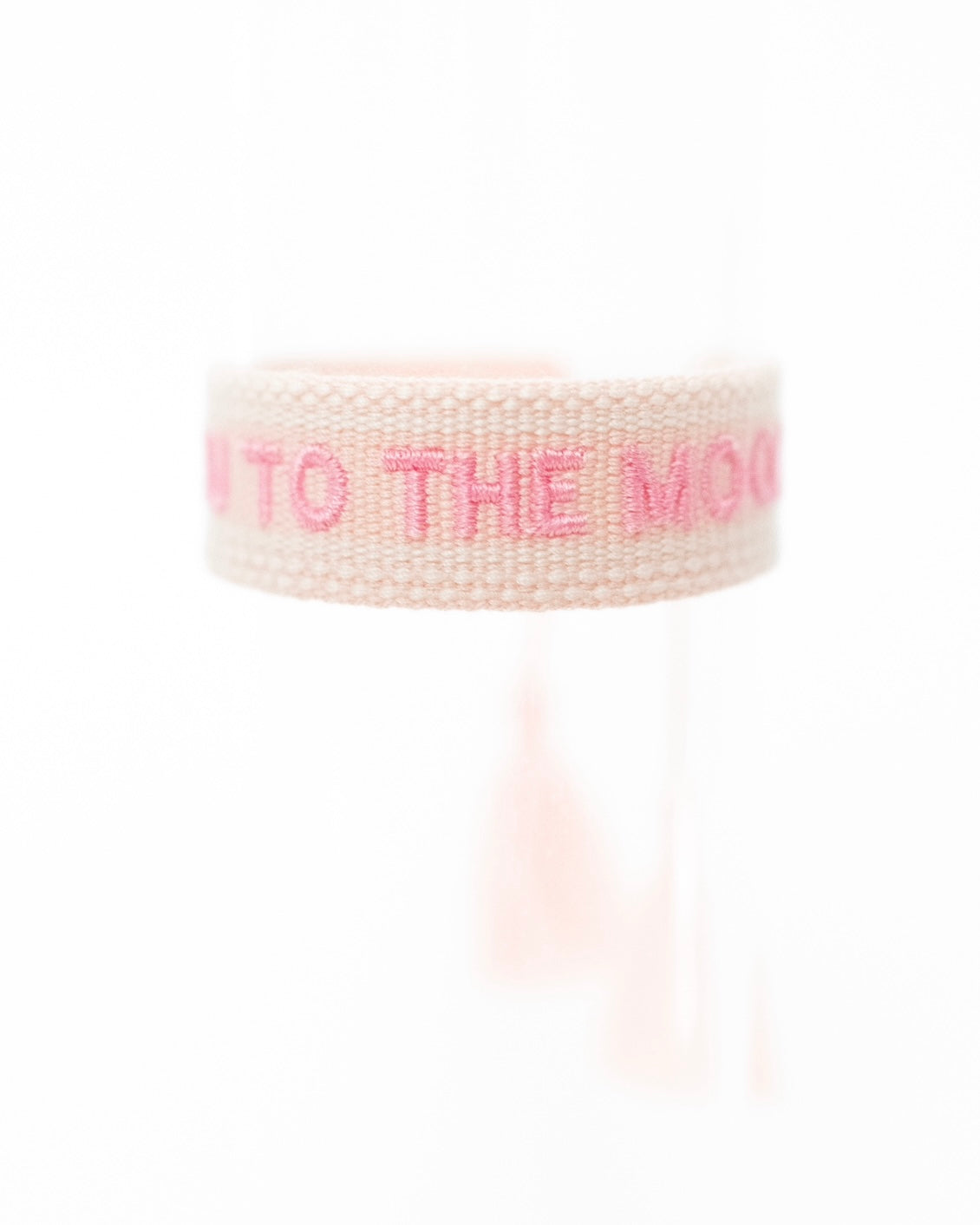 Love You To The Moon Tassel Bracelet
