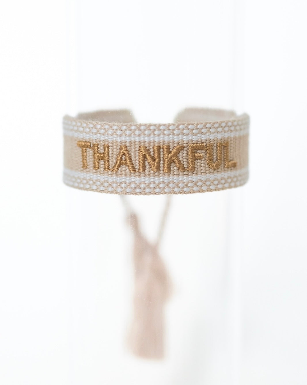 Thankful Tassel Bracelet