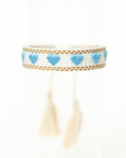 Mini Light Blue Hearts