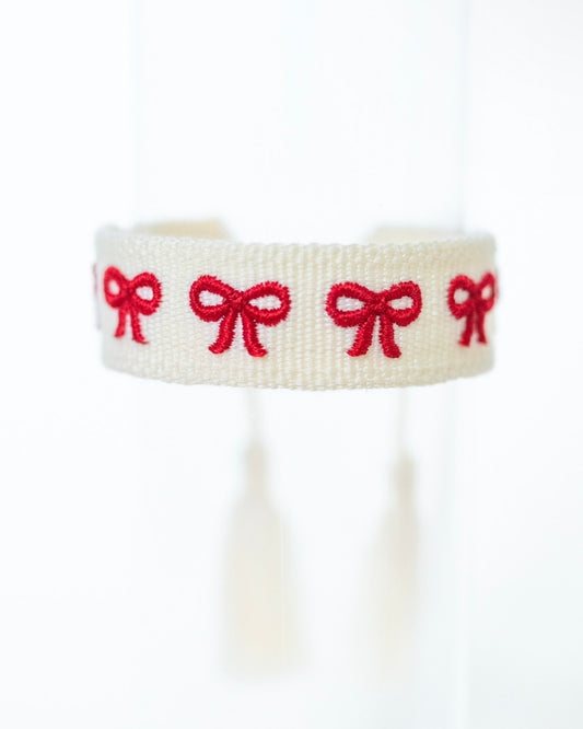 Red Bows Bracelet
