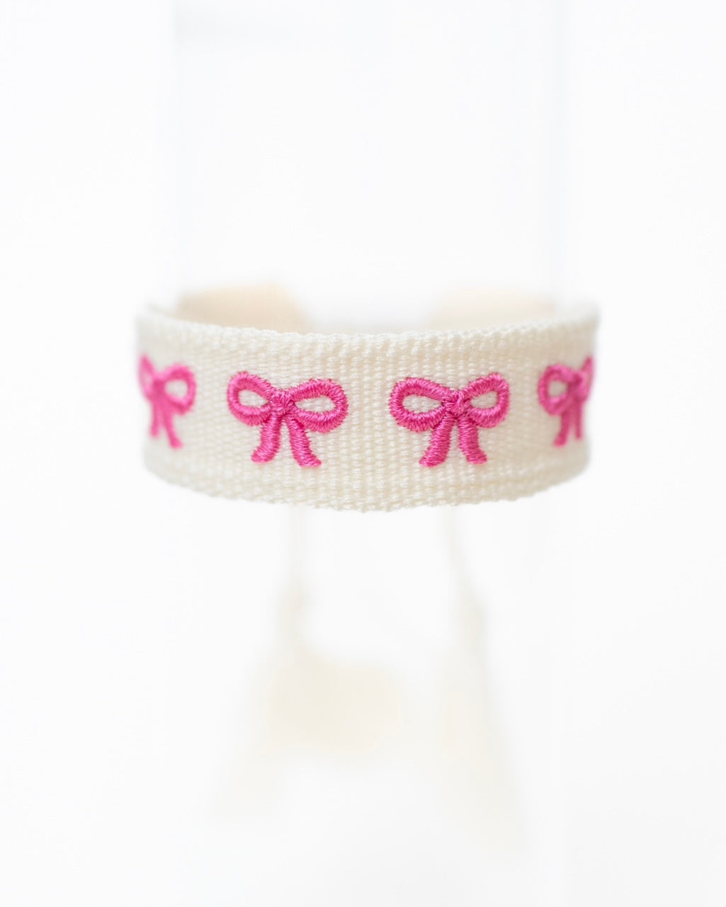 Hot Pink Bows Bracelet