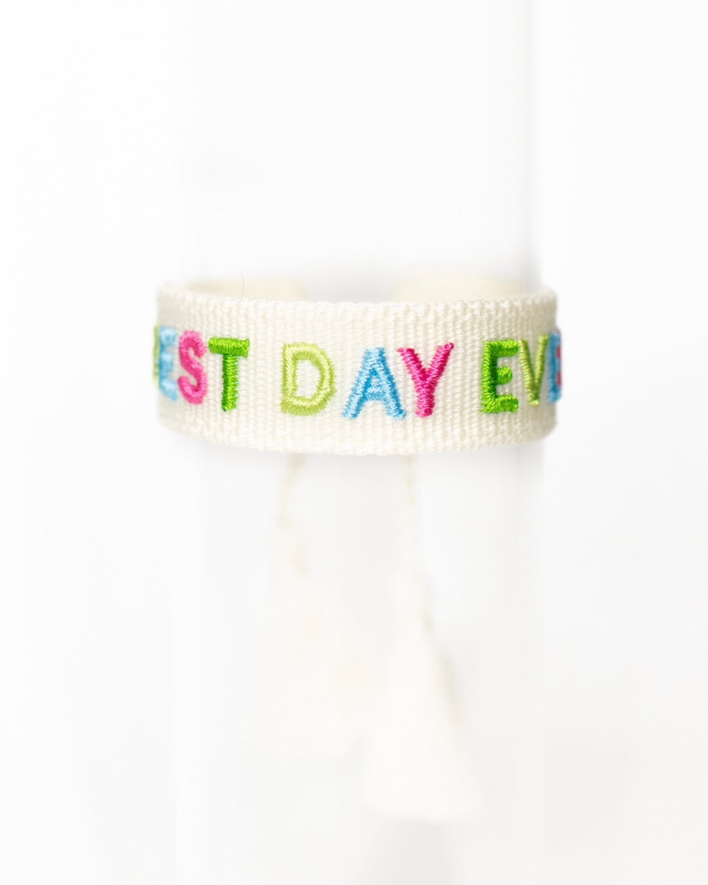 Best Day Ever Tassel Bracelet